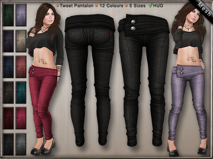 DN Mesh: Studded Legging w HUD