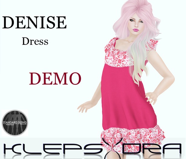 Denise Ruffle Dress - DEMO