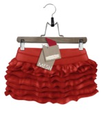 Tee*fy Lovisa Ruffle Mini Skirt Chilli