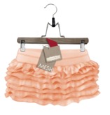 Tee*fy Lovisa Ruffle Mini Skirt Peach