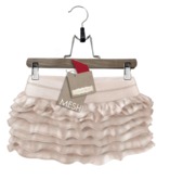 Tee*fy Lovisa Ruffle Mini Skirt Creme 