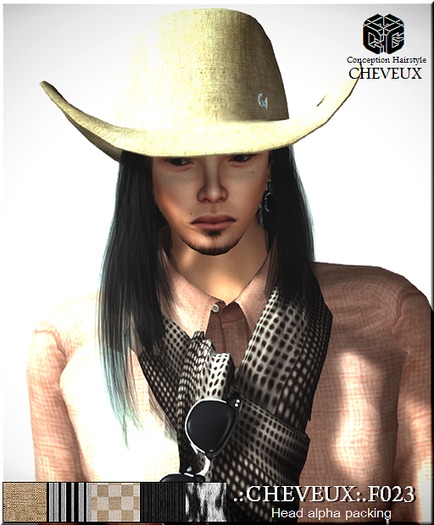 .:cheveux:.HairAshscale F023