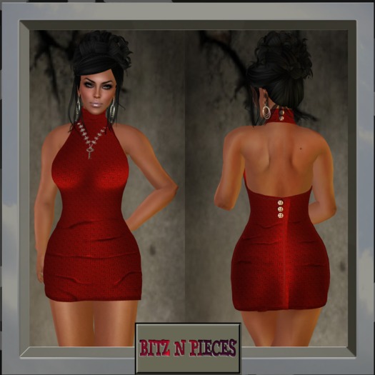Downtown - Halter Dress by BNP