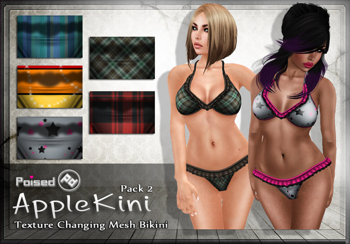 ::Poised:: View Mesh Dress - SIDES - Texture Hud