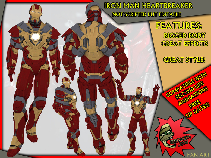 [BJ] Iron Man Heartbreaker