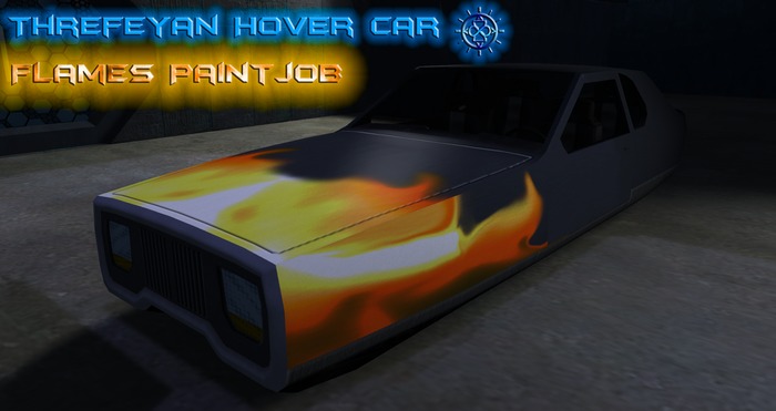 Threfayan Paintcan - Flames Paintjob