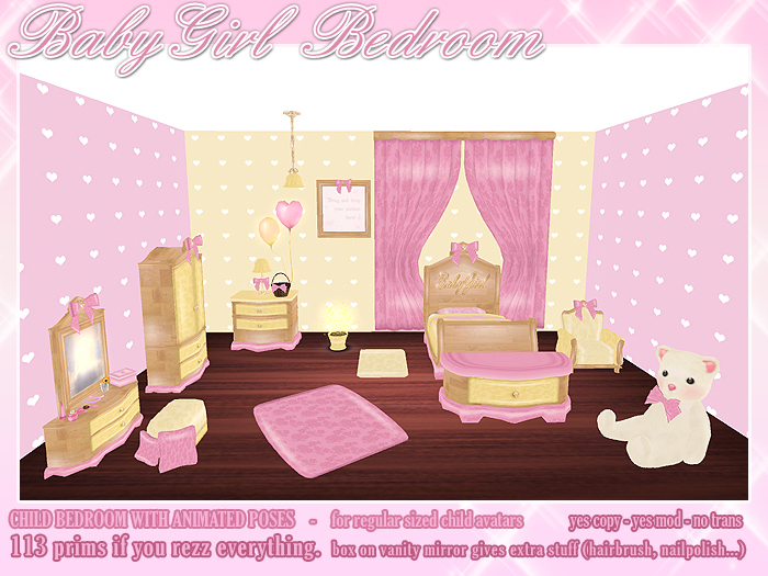 :*BABY*: BabyGirl BEDROOM Pink Yellow