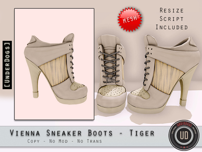 [UD] - Vienna Boots - Tiger - Mesh (Bag)