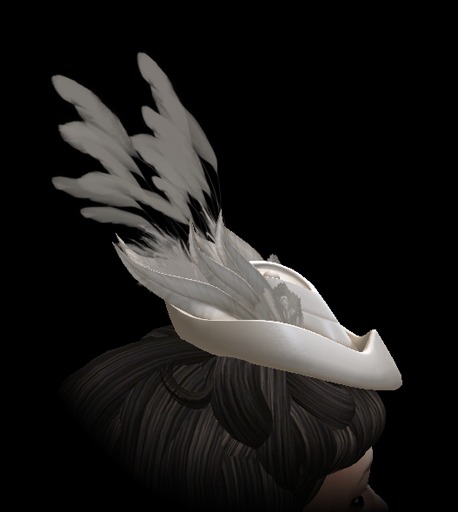 "I Hate Birds" Cocktail Hat Cream