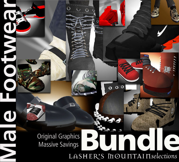 Men's Footwear Bundle - Rs*