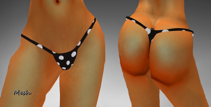 ~ Mesh Microministring "Dots" ~