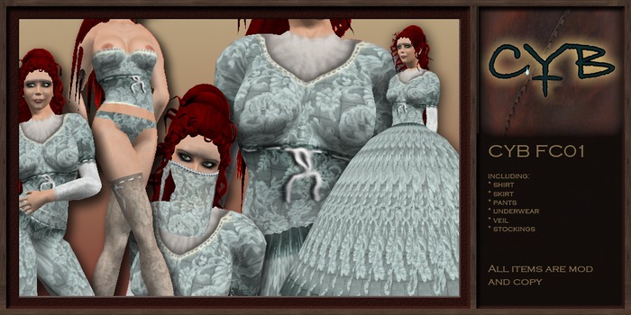 A10 Box Free Woman CYBs  Medieval Clothes