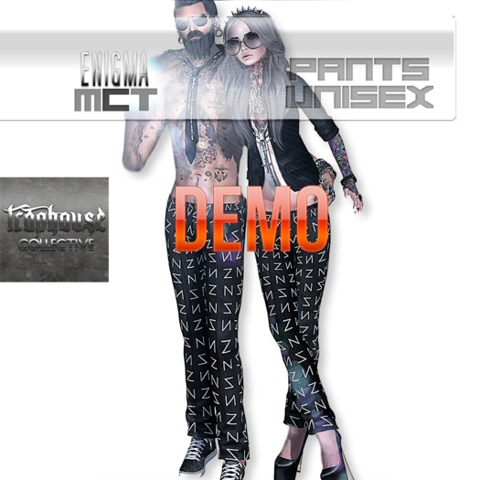 TRAPHOUSE COLLECTIVE - Enigma Pants (unisex) DEMO