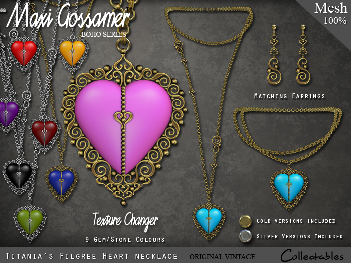 Necklace - Filigree Oval