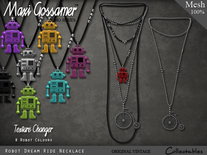 Necklace - Robot Dream Ride