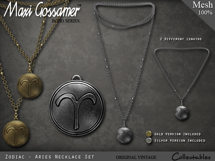 Necklace - Zodiac - Aries