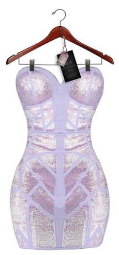 RaMa RoWanberry - Sequin Maze Dress/Lilac.