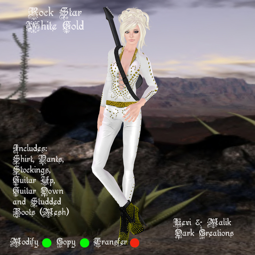 Rock Star White Gold