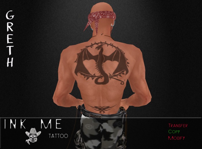*INK ME* TATTOO "GRETH"