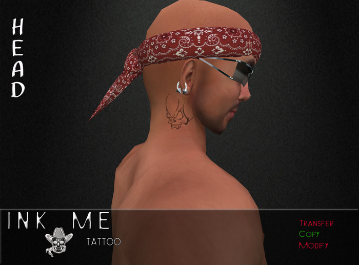 *INK ME* TATTOO "HEAD"