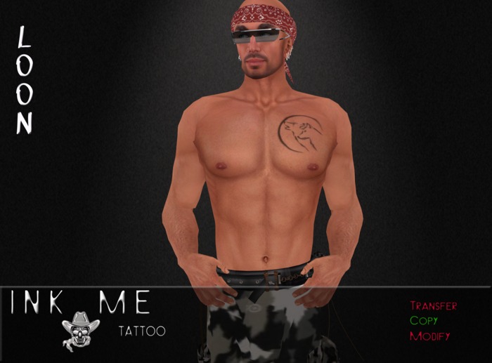 *INK ME* TATTOO "LOON" 