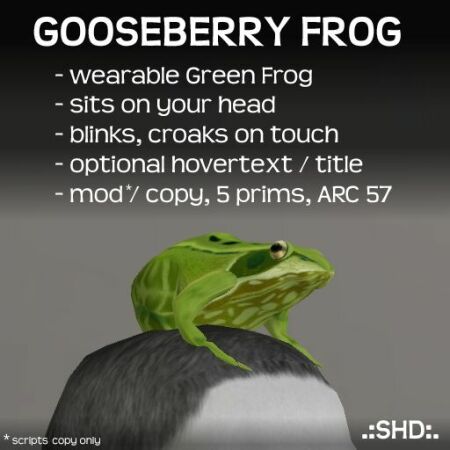 Gooseberry Frog .:SHD:.