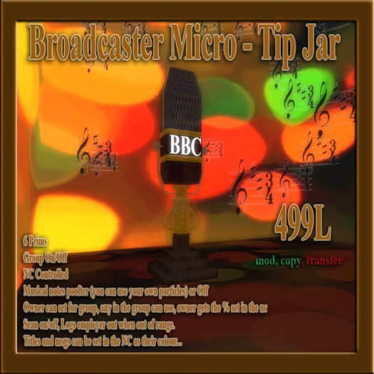 Micro Tip Jar - COPY*