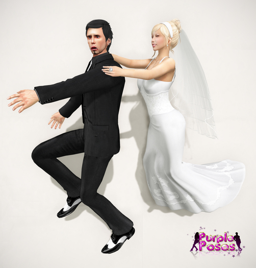 COUPLE POSE **Purple Poses** PURPLEPoseBall47