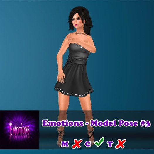 Emotions Photography - Model Pose #1