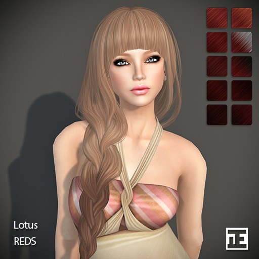 TRUTH HAIR Lotus (Mesh Hair) - reds