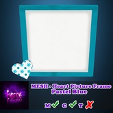 Emotions - Heart Picture Frame - Pastel Blue