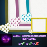 [Emotions Designs] - Heart Picture Frame - MESH  - FAT PACK 