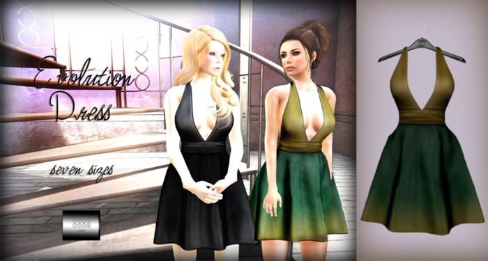 even.flow - Evolution Dress "green tea" (box)