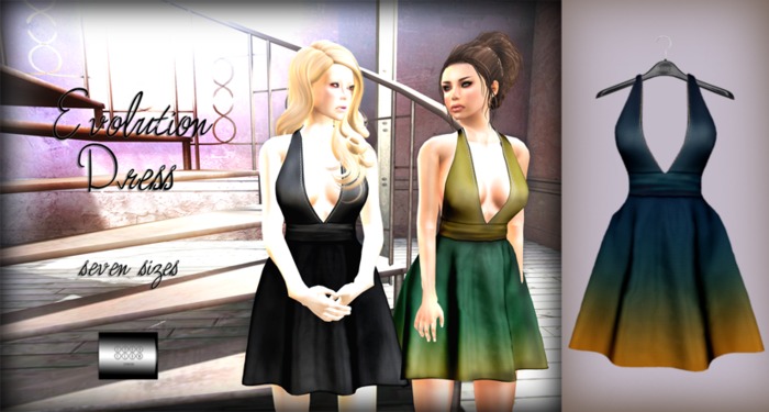 even.flow - Evolution Dress "gold shimmer" (box)