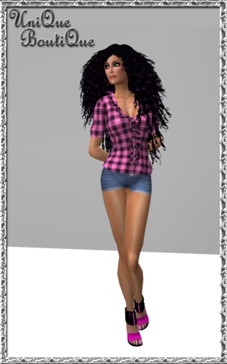 *UniQue* Mesh Frilly Shirt DEMO