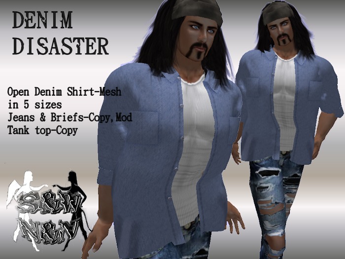 (N&N)Denim Disater Outfit