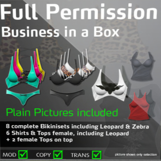 25 Pieces Business Box - Full Permission