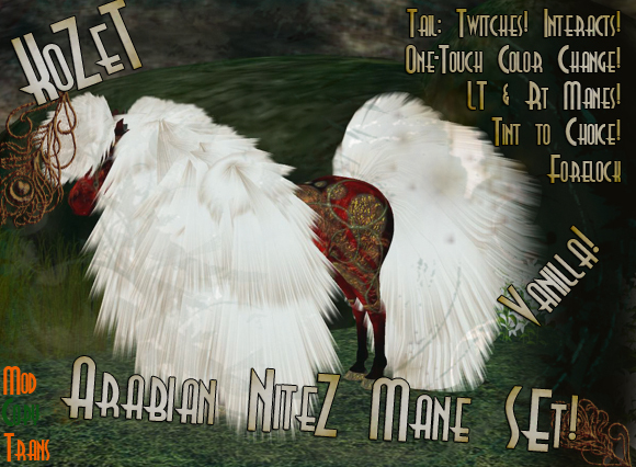 <K> Arabian NiteZ! Mane ~N~ Tail Set (Boxed) 