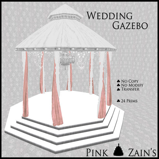 Wedding Gazebo - Pink