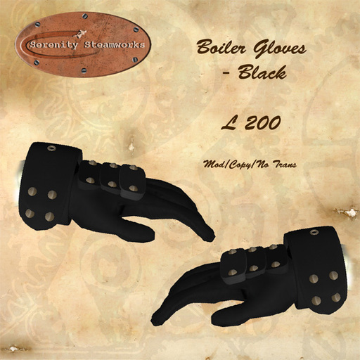 Boiler Gloves - Black