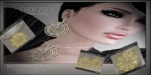 Tomorrow's Son Set  Palladium by Chop Zuey Couture Jewellery