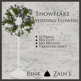 Winter Wedding Flowers - Silver/White [Box]