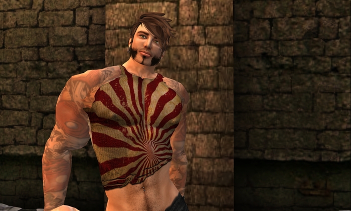 L'Uomo COLOR MOD Ripped Tanktop [Circus] - Regimade