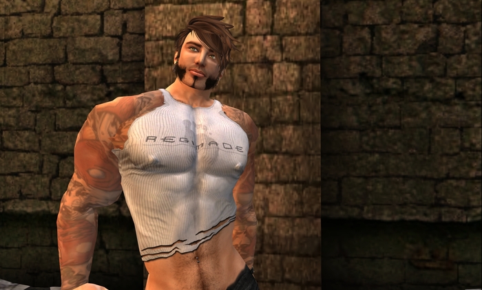 L'Uomo COLOR MOD Ripped Tanktop [Regimade] - Regimade