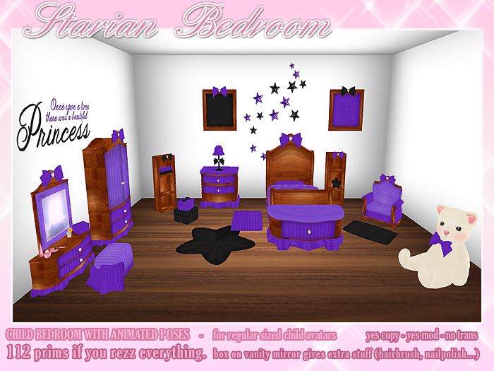 :*BABY*: Bedroom Starian PURPLE