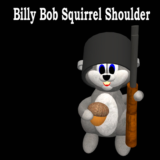 Billy Bob Squirrel Shoulder