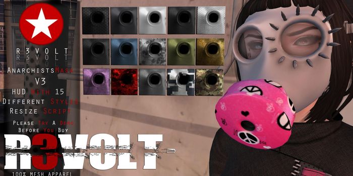 [R3] - Anarchists Mask [V3] DEMO