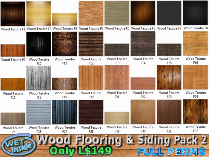 Wood Flooring & Siding Pack 2