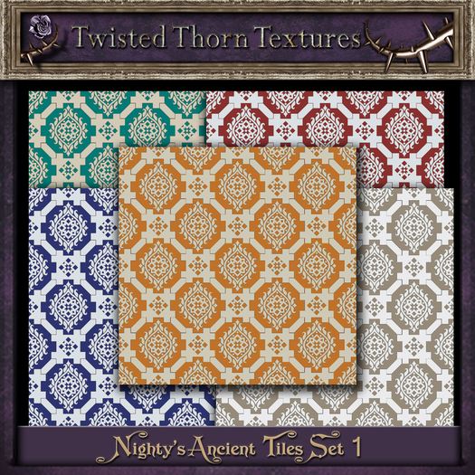 ~TTT~ Nighty's Ancient Tiles Set 1 (Commercial Use)