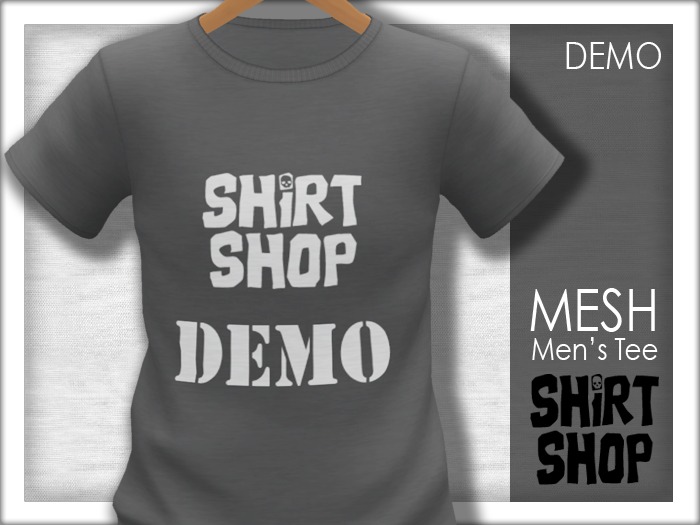 =ShirtShop= Mesh DEMO T-Shirt